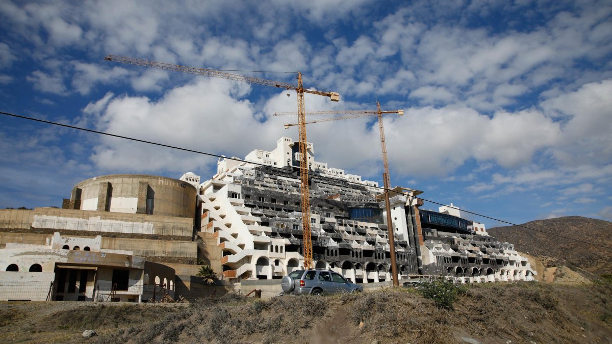 El hotel de El Algarrobico en una fotografía de archivo.