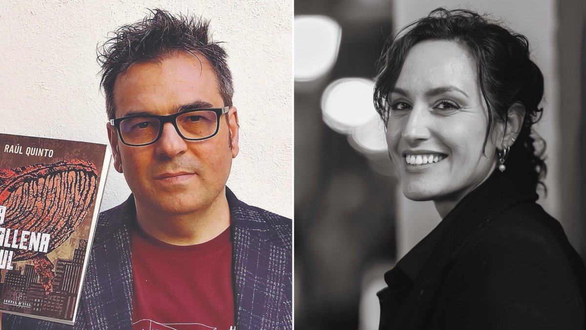 Raúl Quinto opta al Premio Andalucía de la Crítica en novela por ‘La ballena azul’ y Raquel F. Cobo en ensayo por ‘El arte de la conversación literaria’.