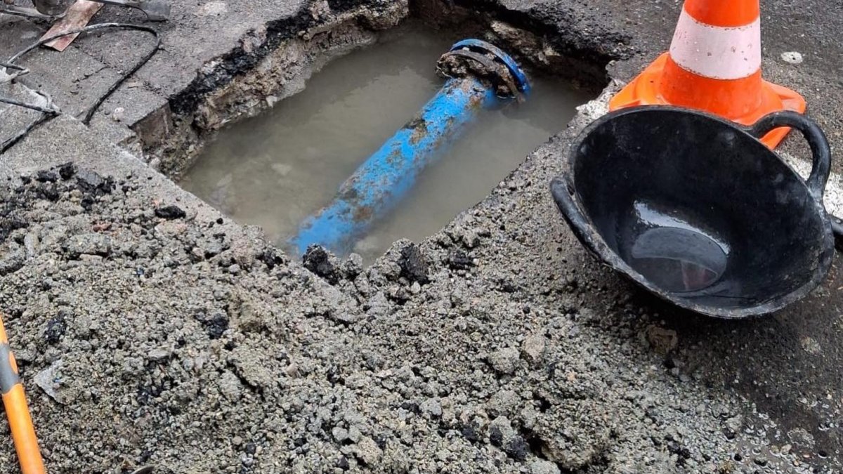 Avería en la calle Real.