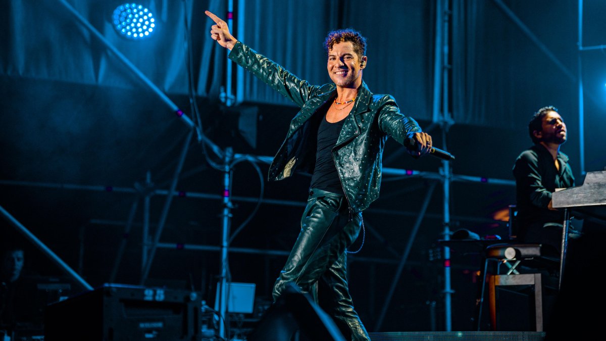 David Bisbal en Almería en julio de 2024.