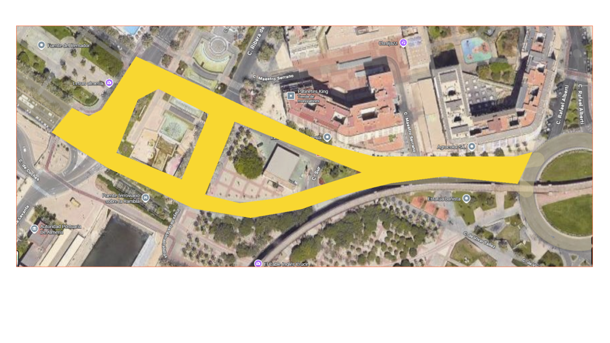 Ámbito actuación de los trabajos de asfaltado