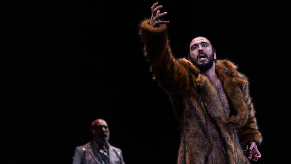 Julio Ruiz, en una imagen de su espectáculo ‘La familia’.