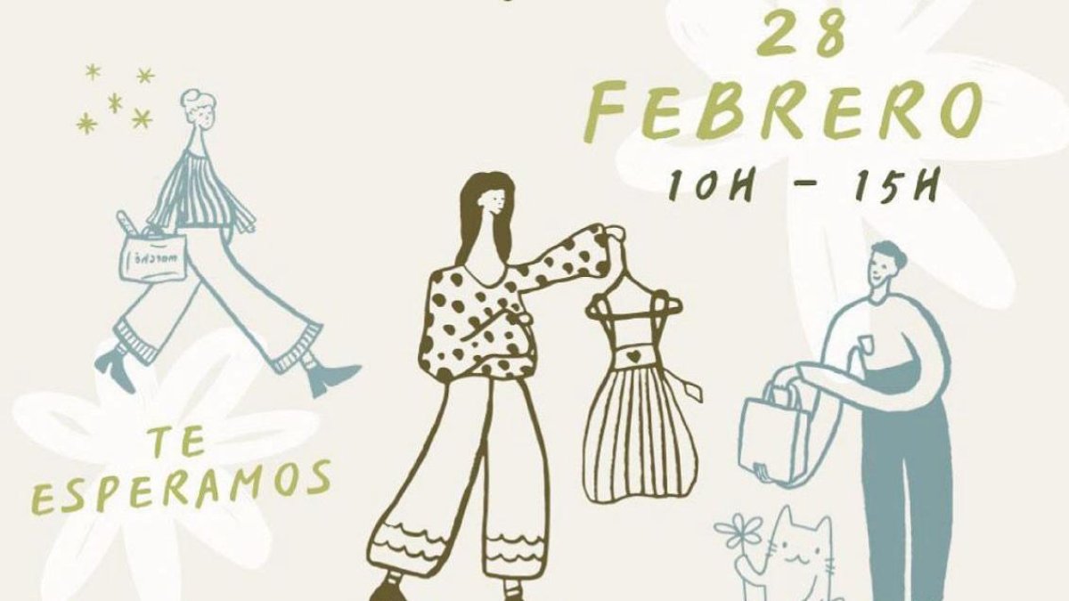 Detalle del cartel del mercado que acogerá San José este 28 de febrero.