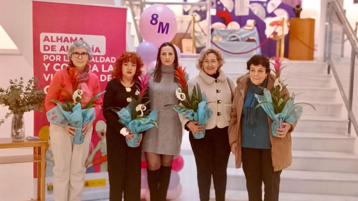 Inicio de las actividades por el Día de la Mujer.