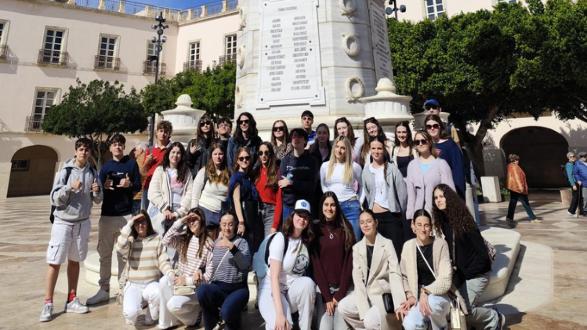 Erasmus del IES Sierra de Gádor, en la capital almeriense.