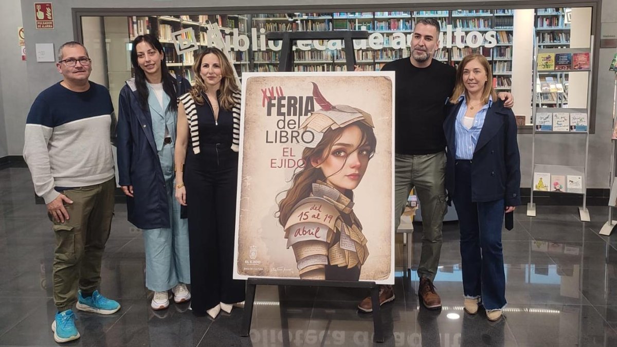 Presentación del cartel y la programación de la XVII Feria del Libro de El Ejido.