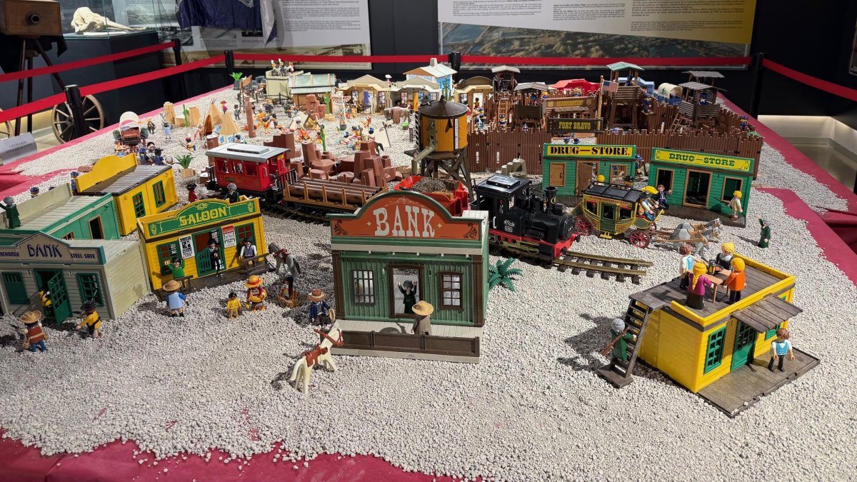 Exposición de Playmobil en Roquetas.