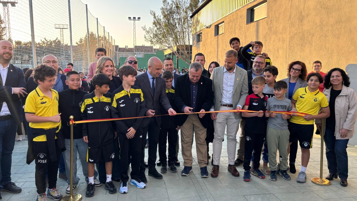 Inauguración del nuevo complejo deportivo San Miguel de Pulpí.