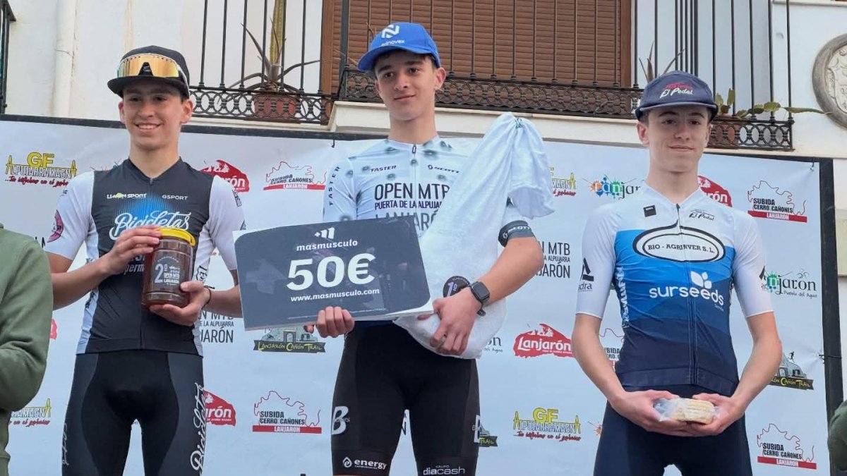 Medalla de bronce del abderitano Alberto Linares.