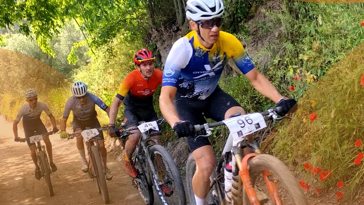 Cartel de la prueba ciclista.