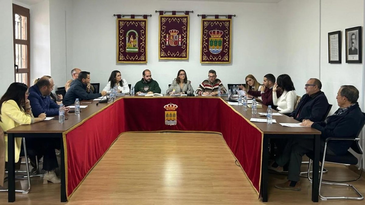 Pleno del Ayuntamiento de Albox.