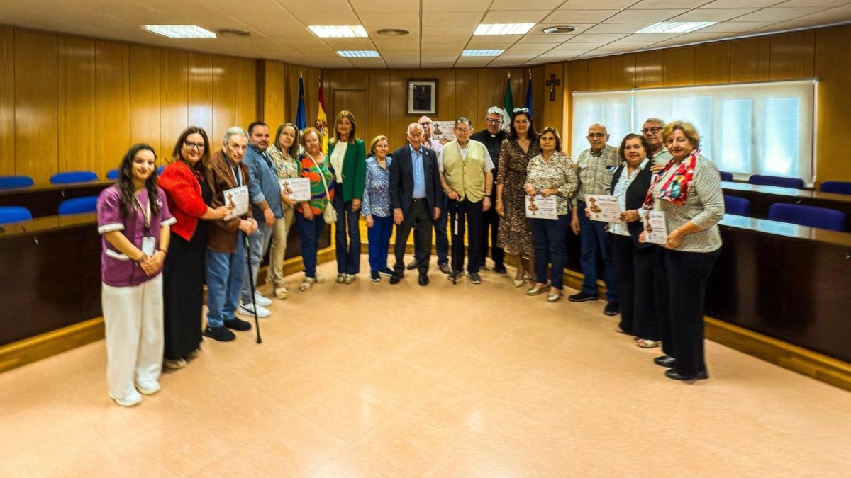 Foto de familia en la entrega de los premios