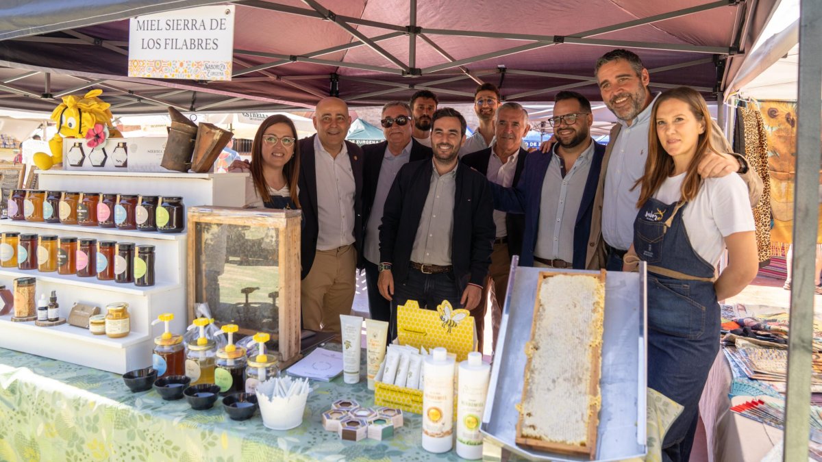 Imagen de archivo de la inauguración de la primera edición de la Feria Gastronómica y Artesanal 'Saboriza'.