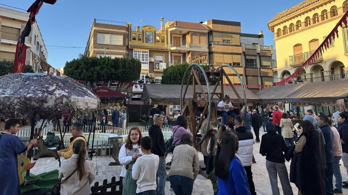 Imagen de archivo del mercado barroco de Huércal-Overa.