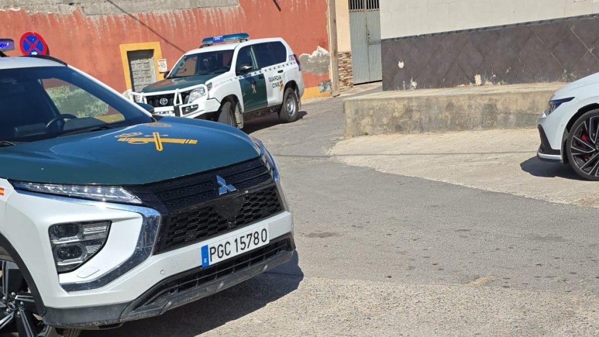 La Guardia Civil llega al lugar del tiroteo.