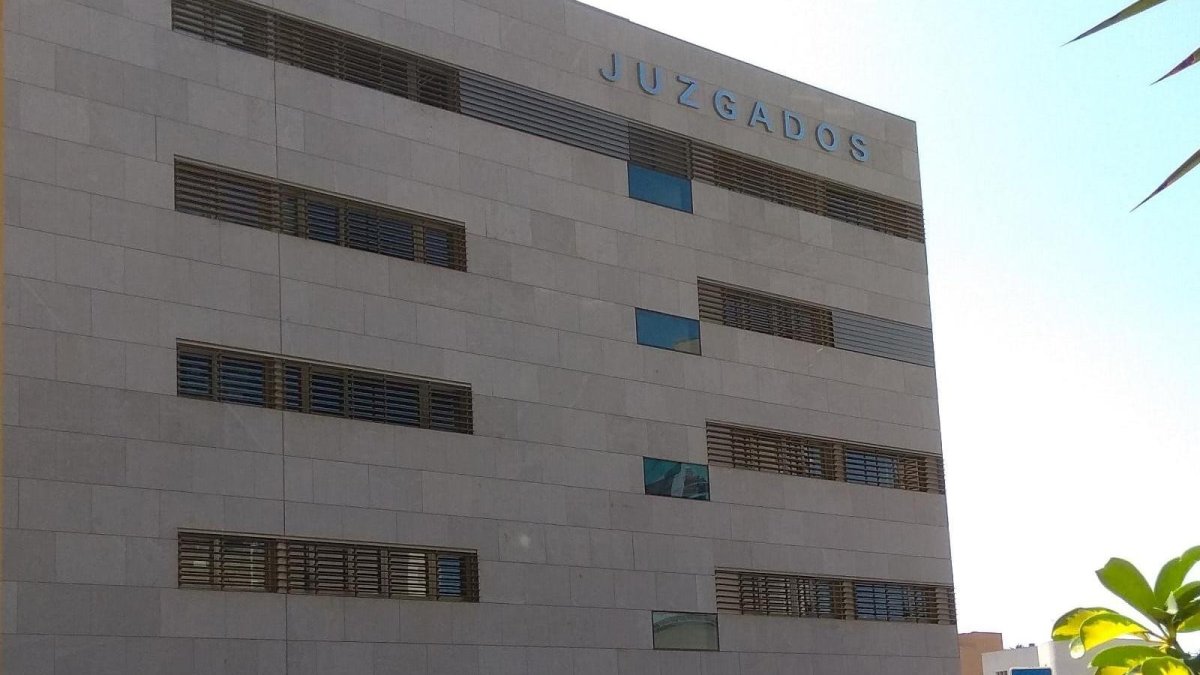 Los juzgados de Almería, en una imagen de archivo.