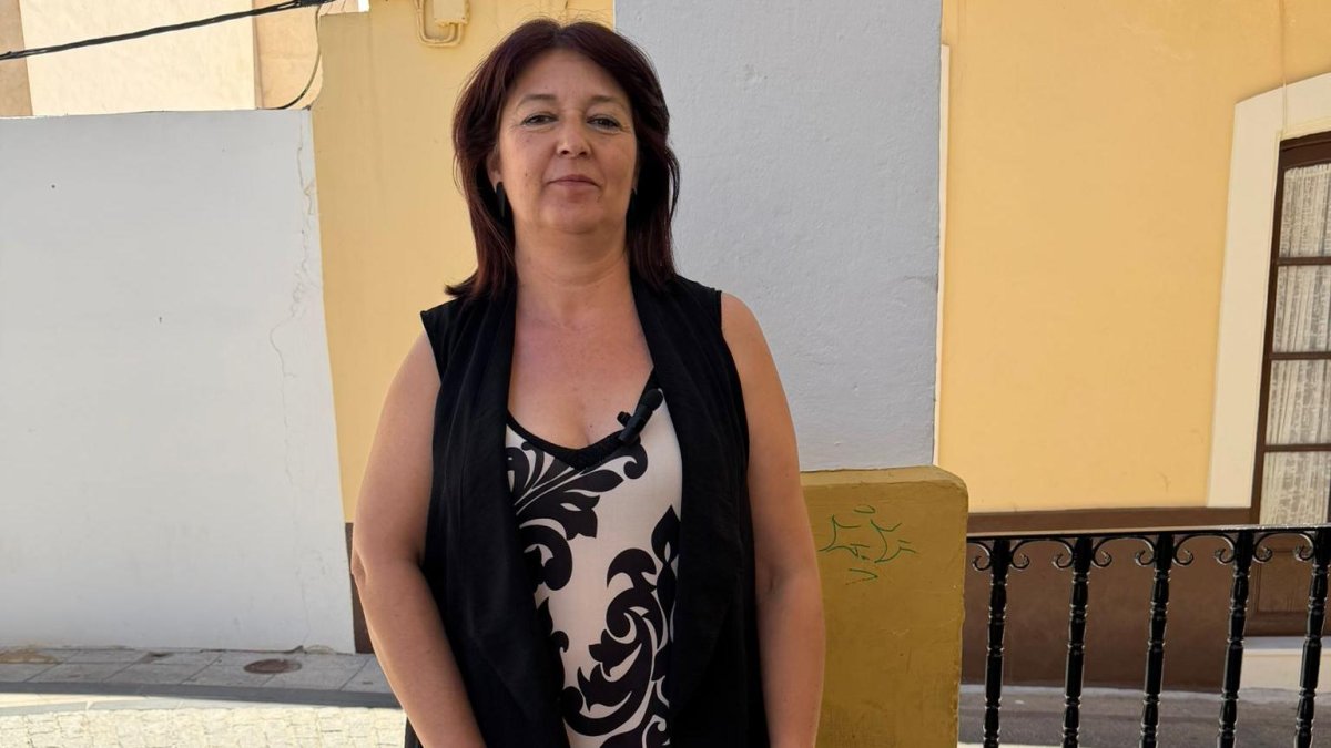 Antonia Urrutia, alcaldesa de Canjáyar.