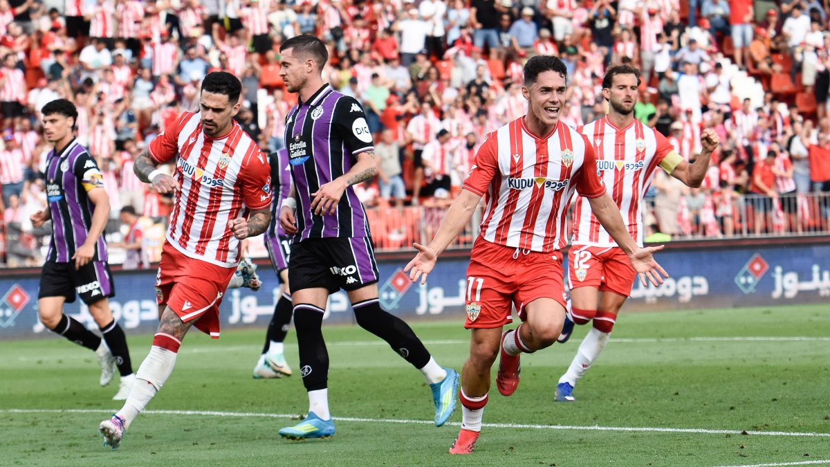Un gol que no solo vale un Play Off, sino también la tercera plaza y ser Pichichi de Segunda. Arribas llega a los 25 goles.