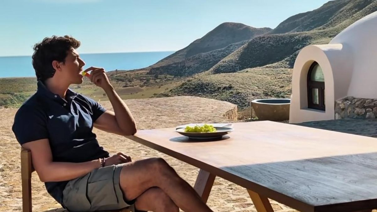 Imagen de la campaña de Silbon, grabada en el Cortijo Playazo de Rodalquilar.