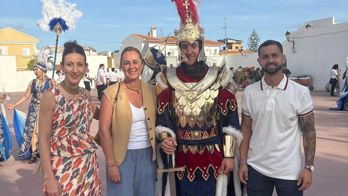 Imagen de los Moros y Cristianos de Vera.