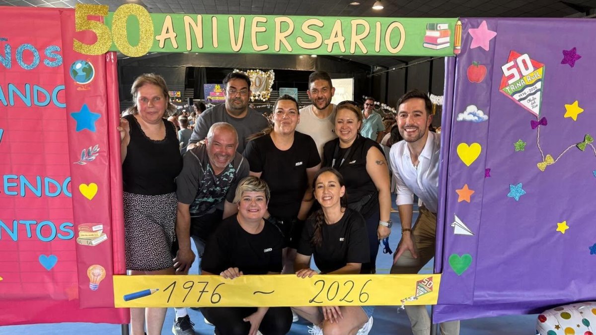 Así ha celebrado el colegio Trina Rull de Olula del Río su 50 aniversario.