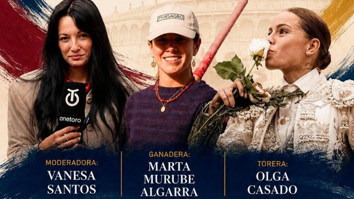 Cartel de la conferencia taurina.
