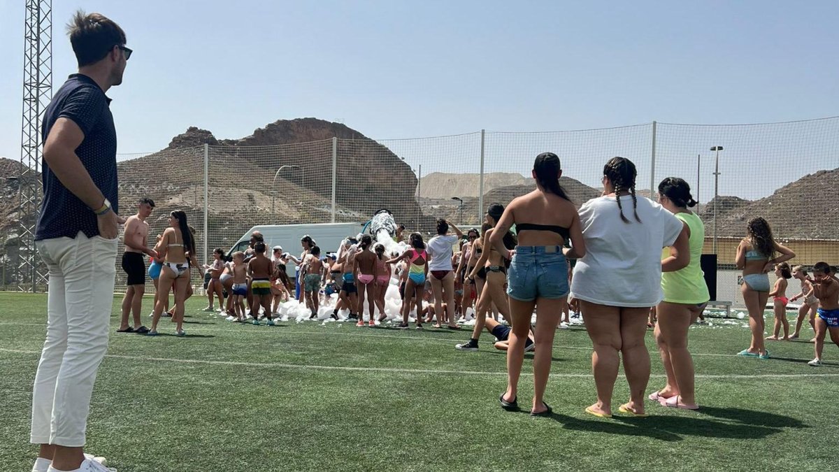 Celebración de la Escuela de Verano de Olula del Río en una edición anterior.