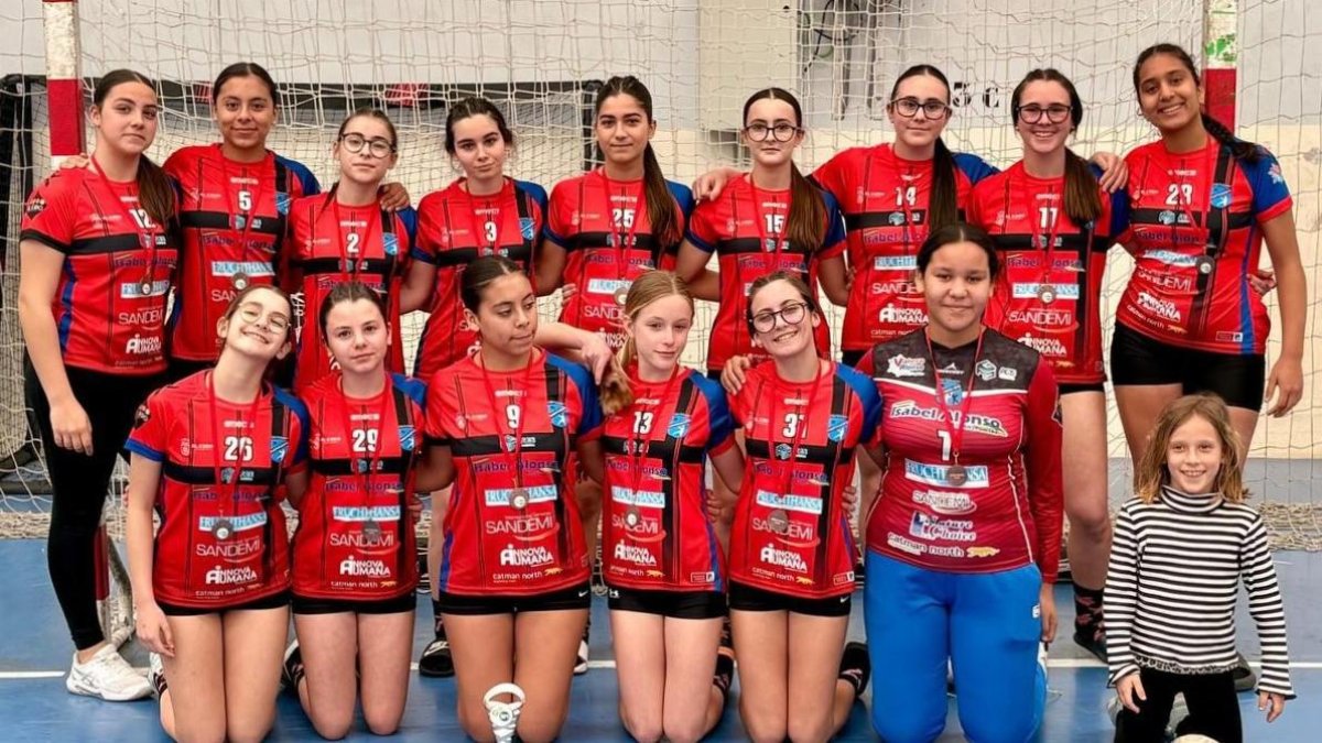 Foto CBM Cantera Sur El Ejido Infantil Femenino bronce CADEBA 2026