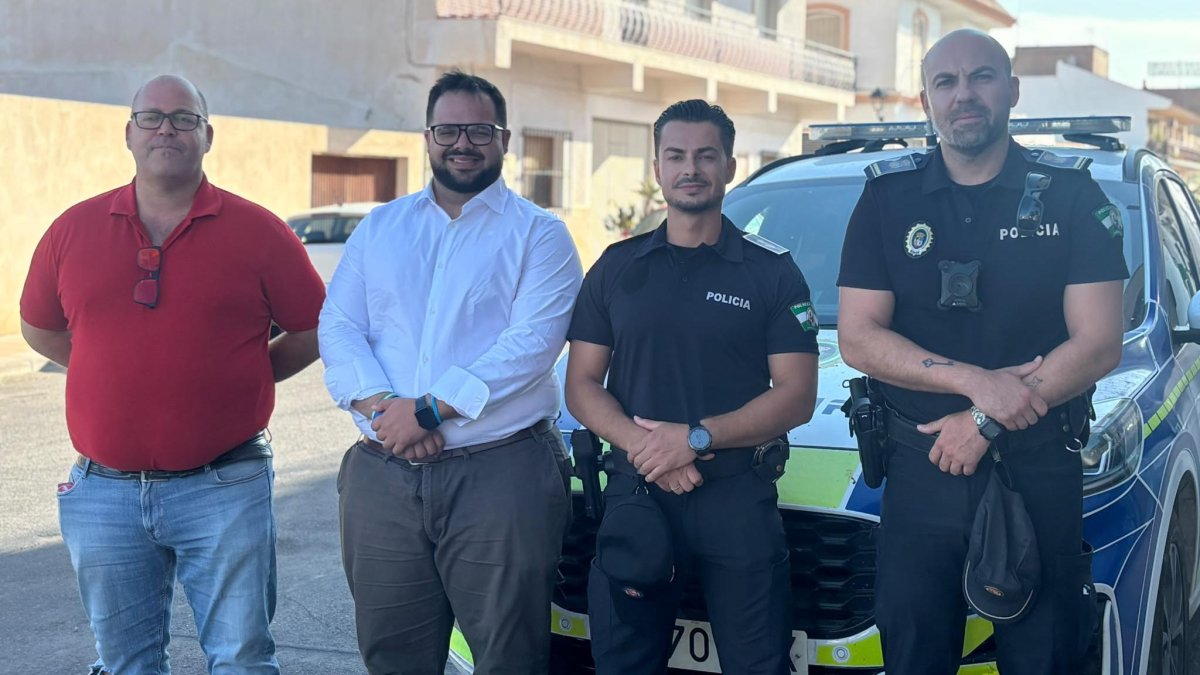 Incorporación de Pedro Parra a la plantilla de la Policía Local de Zurgena.