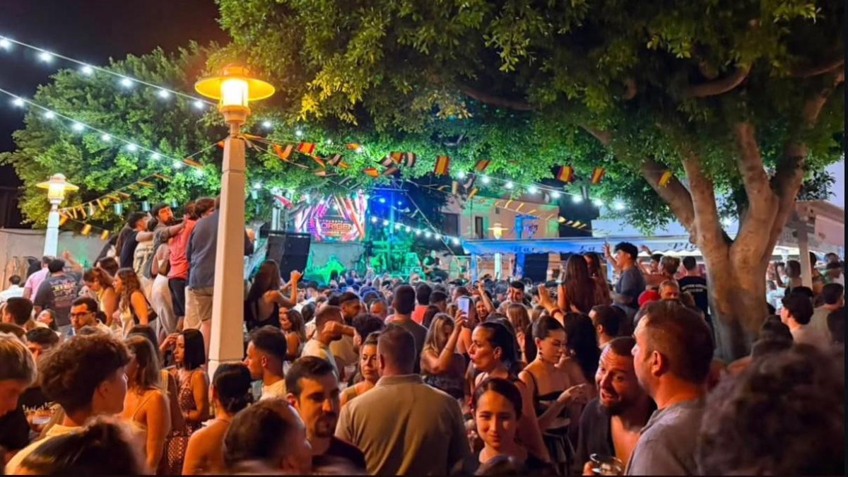 Imagen de las fiestas de Agua Amarga.