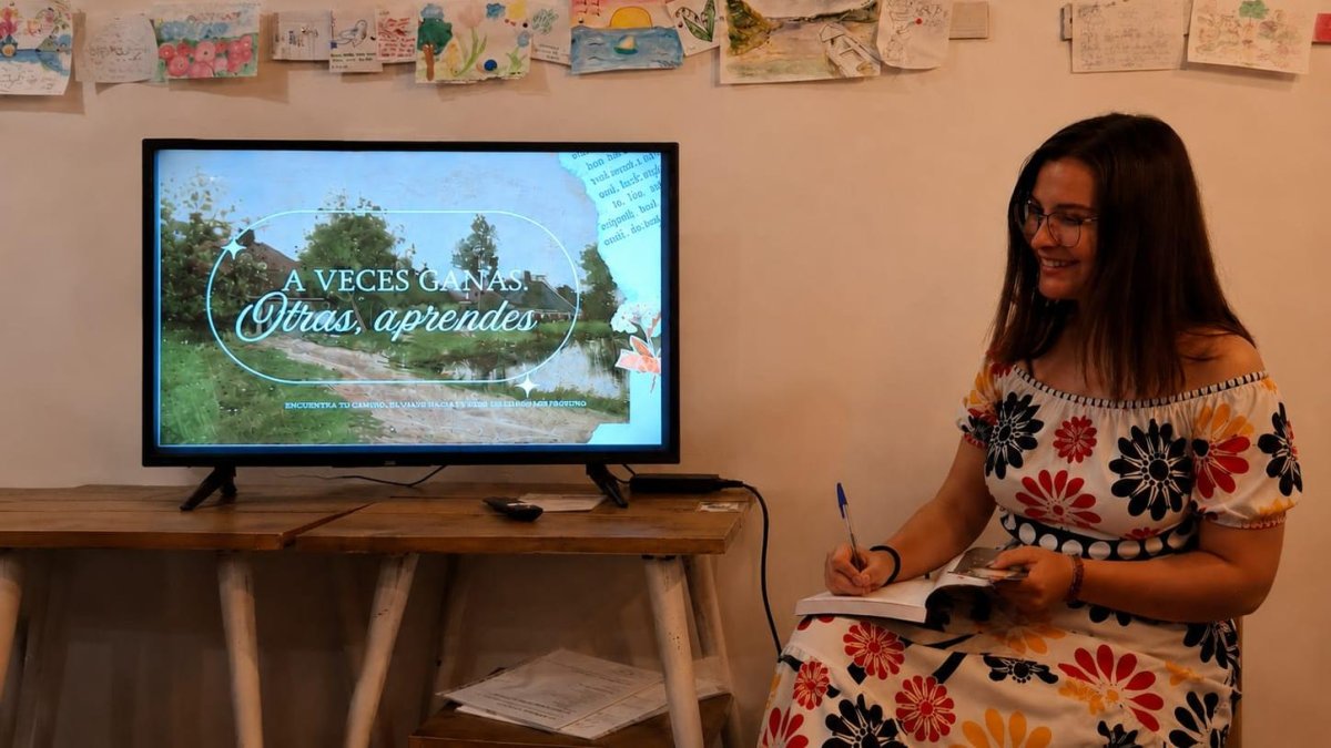 Joanna Aliaga, autora de 'Encuentra tu camino'