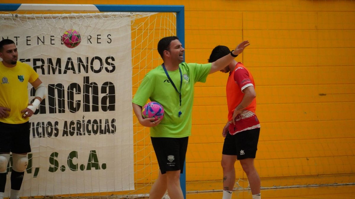 Guillermo Martínez durante un entrenamiento.