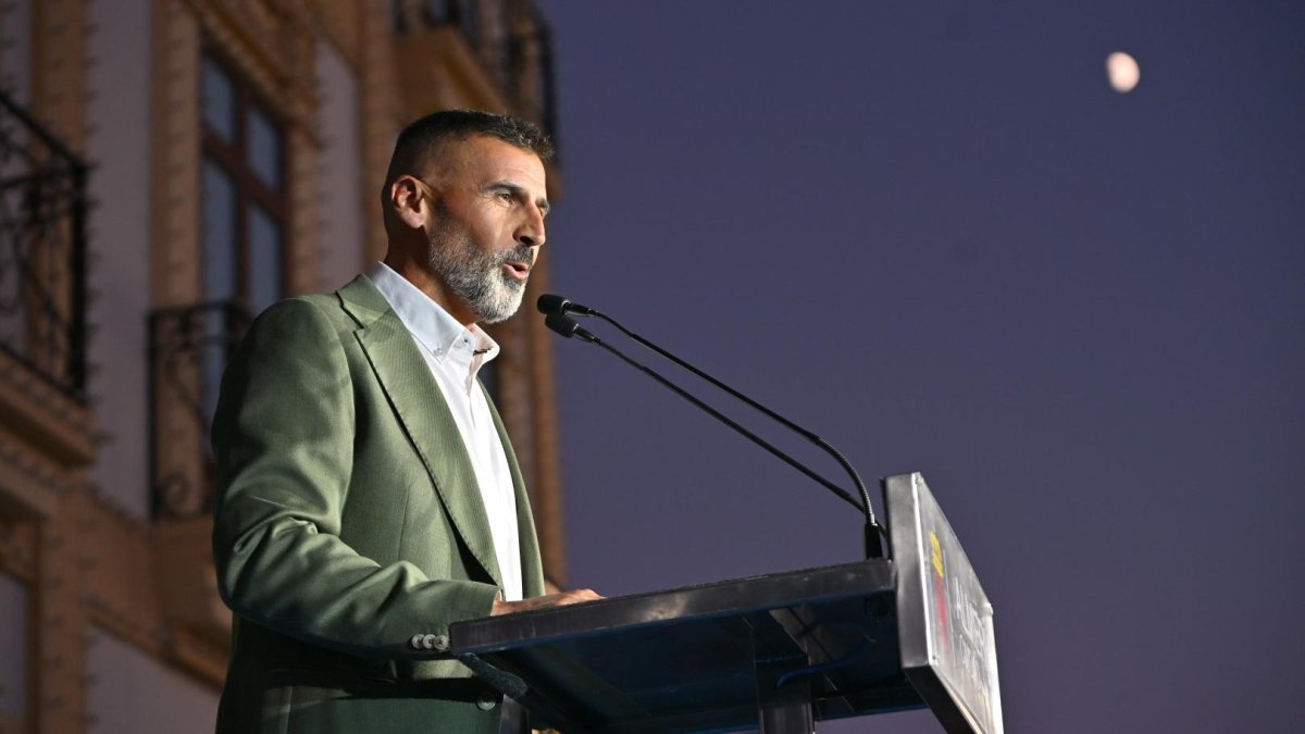 Diego Ferrón, pregonero de la Feria de Almería 2026.