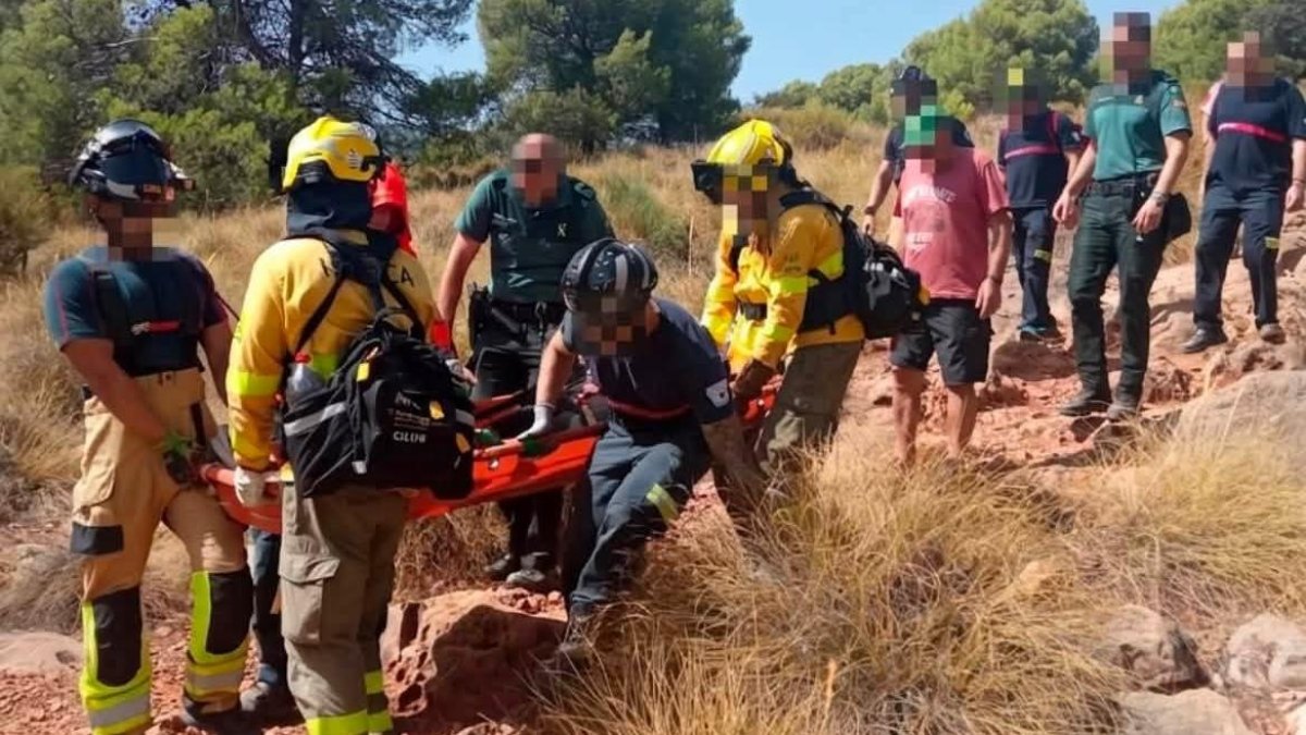 Rescate en Laujar de Andarax.