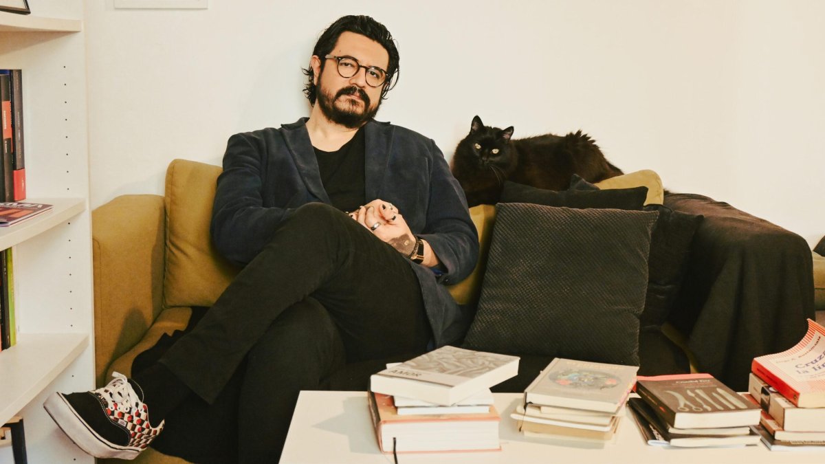 El escritor mexicano Eduardo Ruiz Sosa.