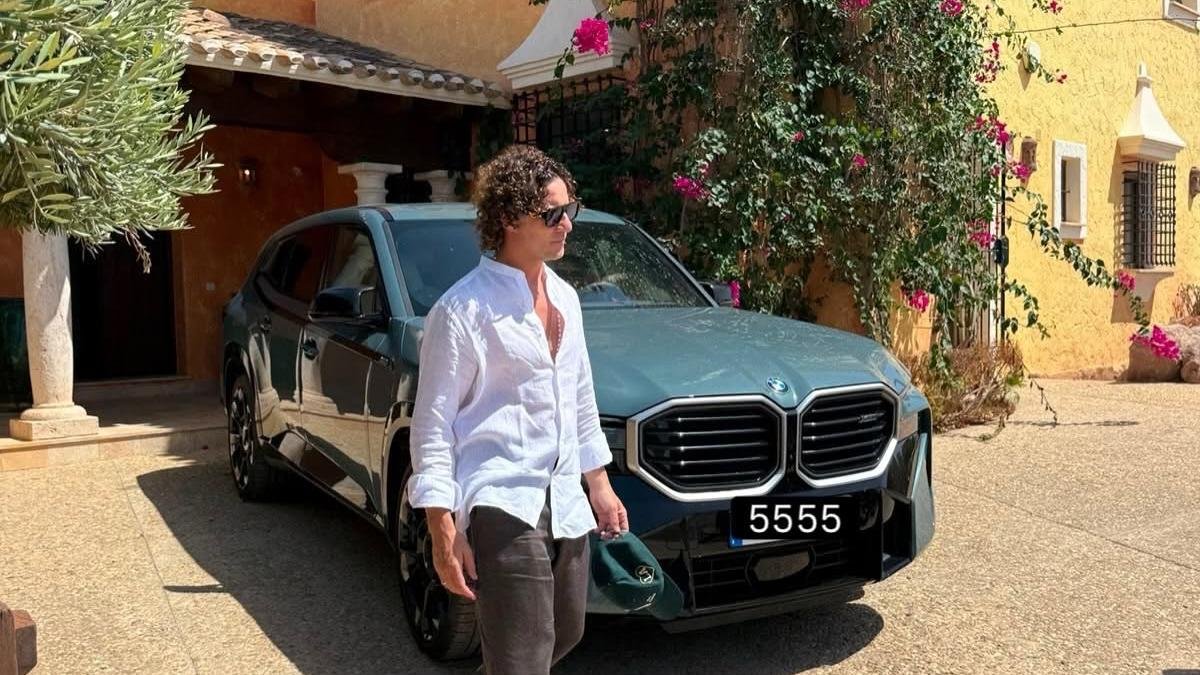 David Bisbal durante sus días de descanso en Desert Springs Resort.