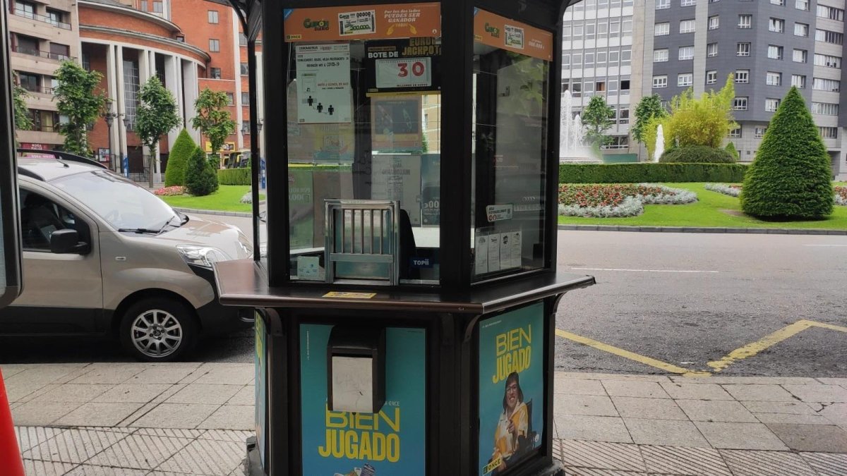 Los puestos ofrecidos son para la venta de cupones y productos de la ONCE.