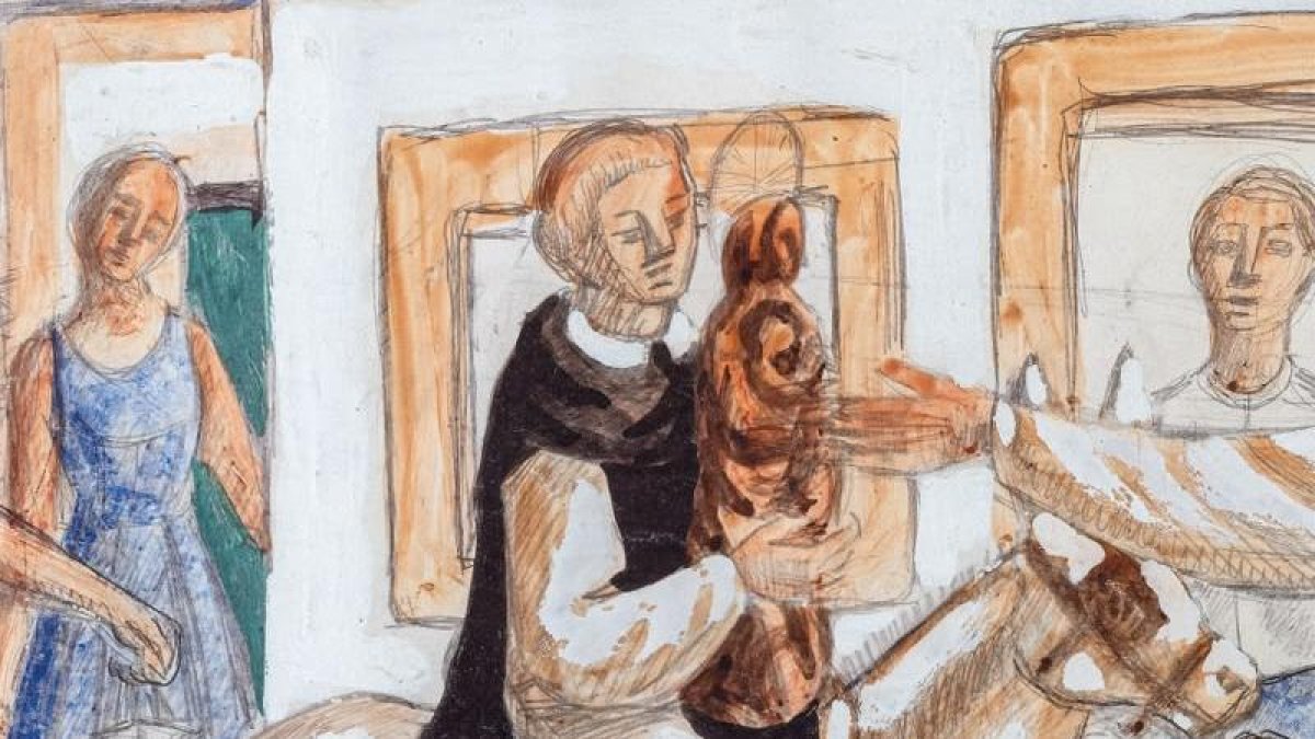 Cartel anunciador de 'Regina Maris', la exposición sobre el patrimonio y la devoción de la Virgen del Mar, patrona de Almería.