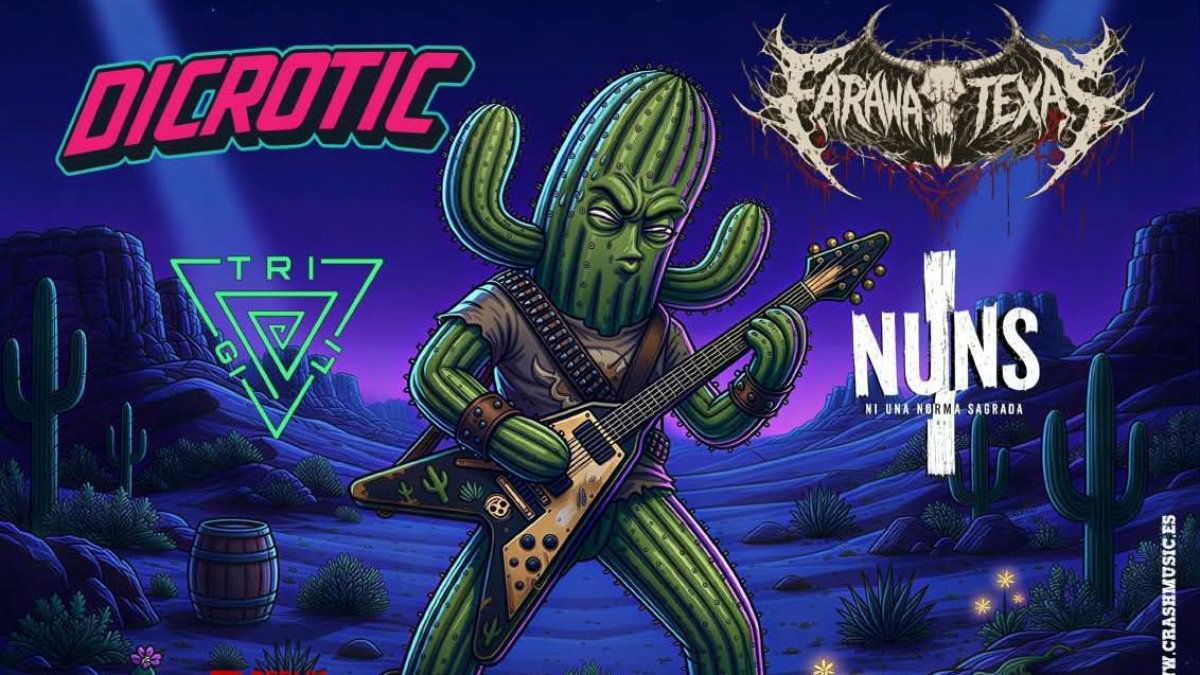 Saecio Rock Festival lleva este sábado cuatro bandas del rock a la Sala Berlín de Almería