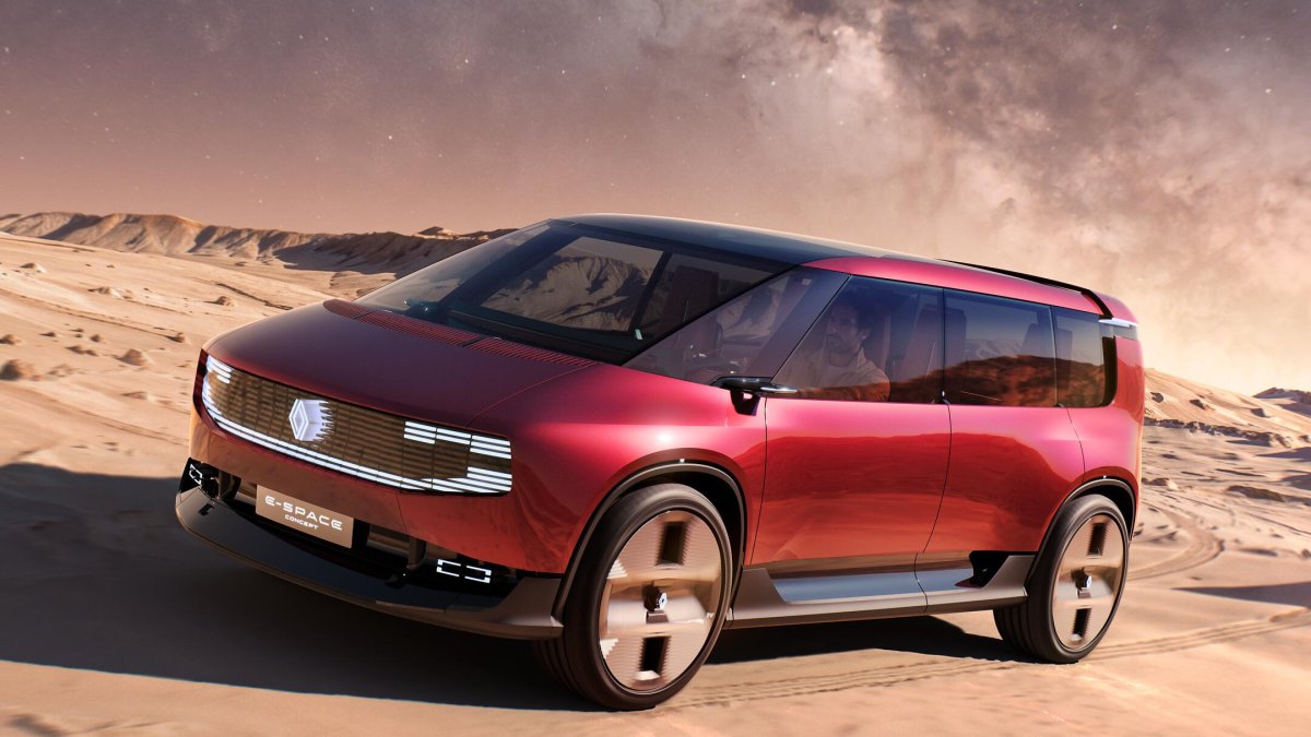 Con E-Space Concept, Renault reinterpreta el espíritu del Renault Espace, un modelo lanzado en 1984 que dejó una huella imborrable en la historia del automóvil.