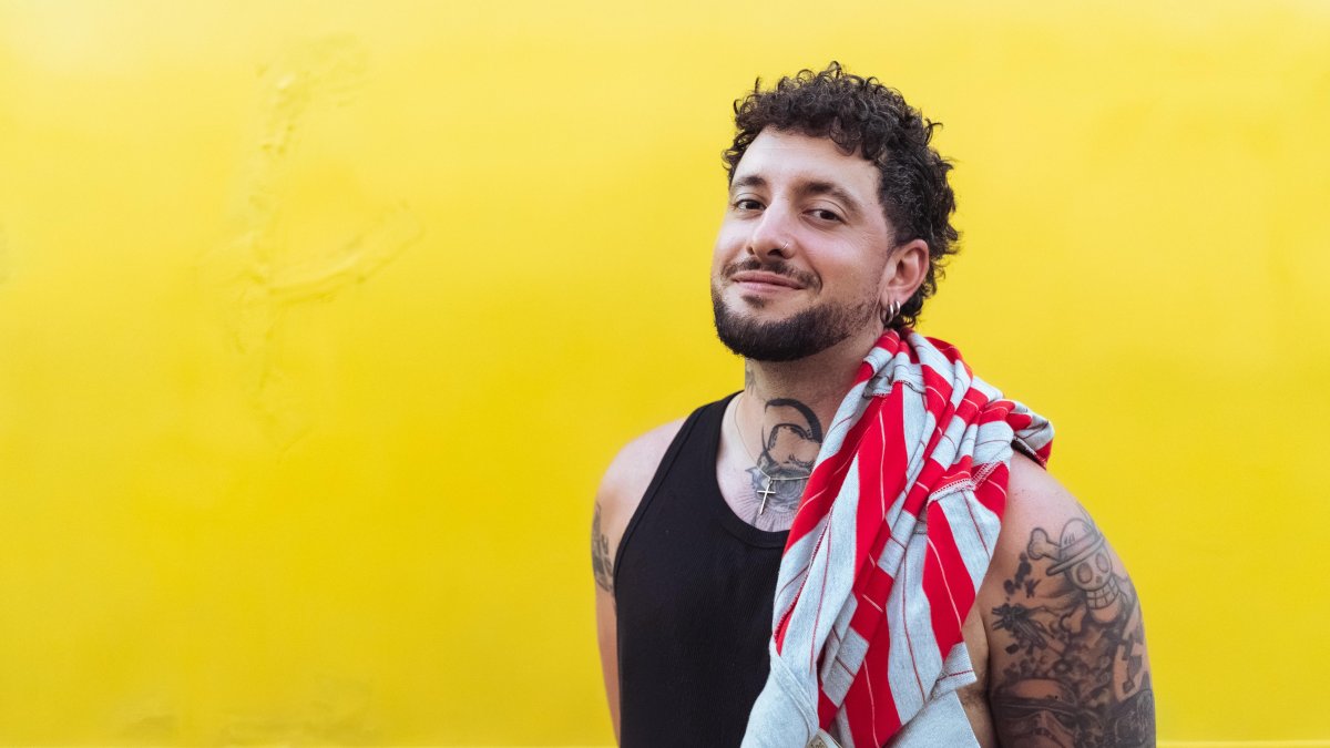 El artista almeriense Cyclo, en imagen promocional por su disco 'Fisherman'.