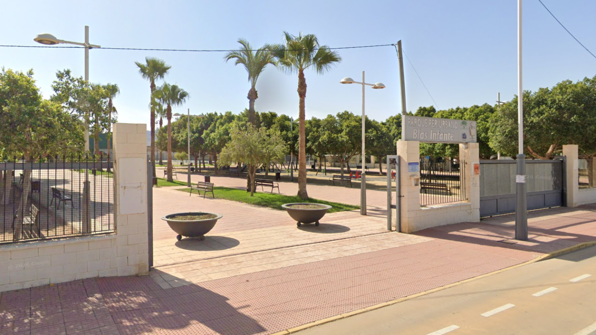 Imagen del Parque Periurbano Blas Infante de Pulpí.