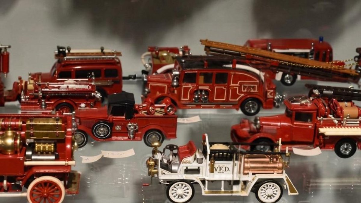 Parte de la colección de juguetes que se podrá contemplar en Mojácar.