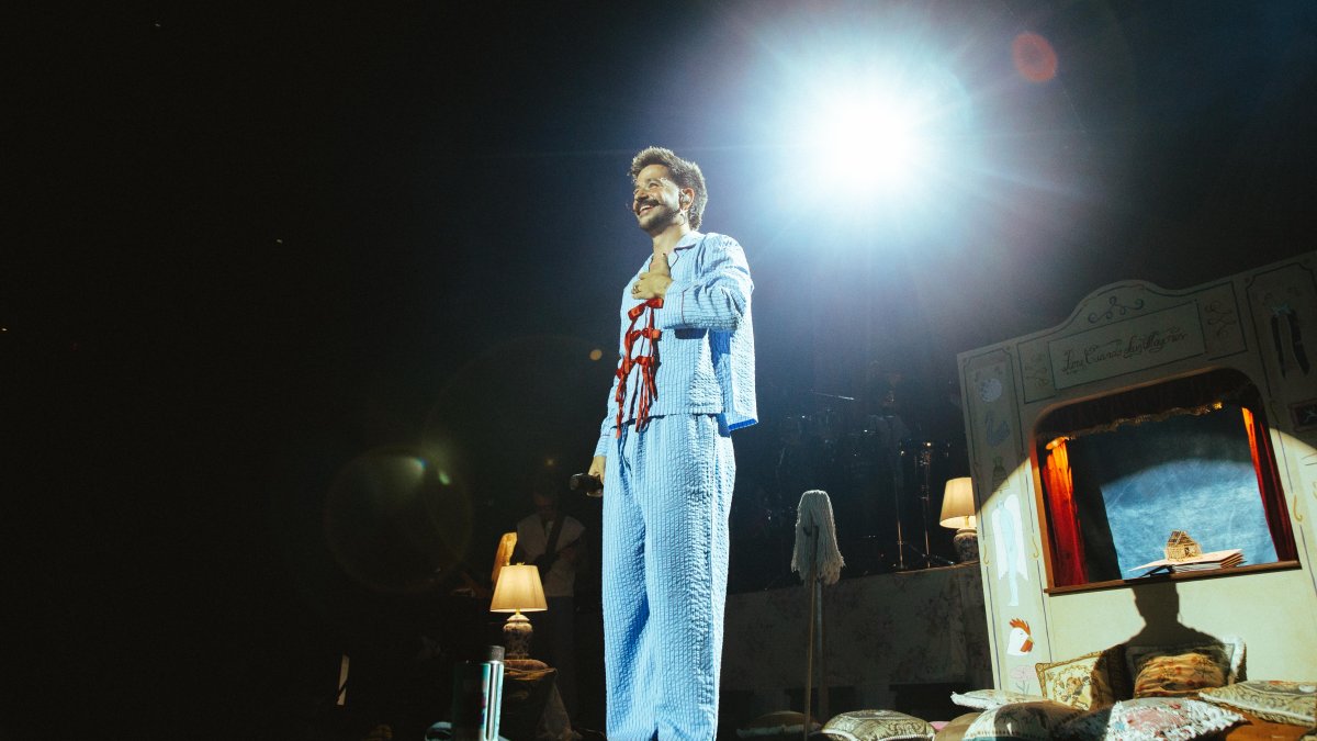 Camilo durante un concierto, en imagen de archivo.