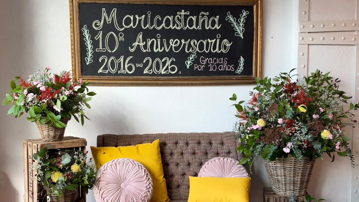 Uno de los espacios de La Época de Maricastaña durante la fiesta de aniversario.