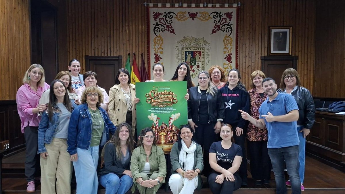 Huércal-Overa pone en marcha la campaña Calendario de Adviento.