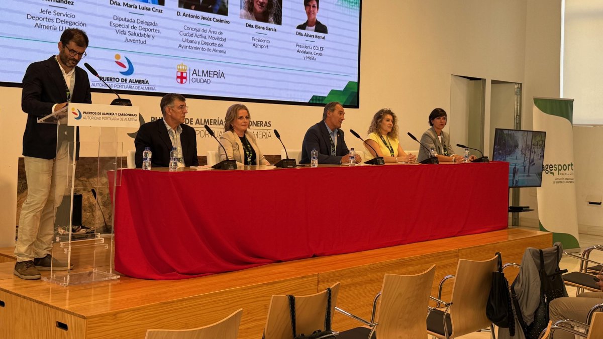 Congreso de Agesport, que vuelve a elegir Almería como sede.