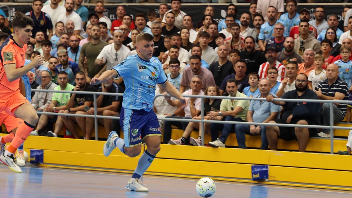 Cristian Rubio, jugador de El Ejido Futsal.