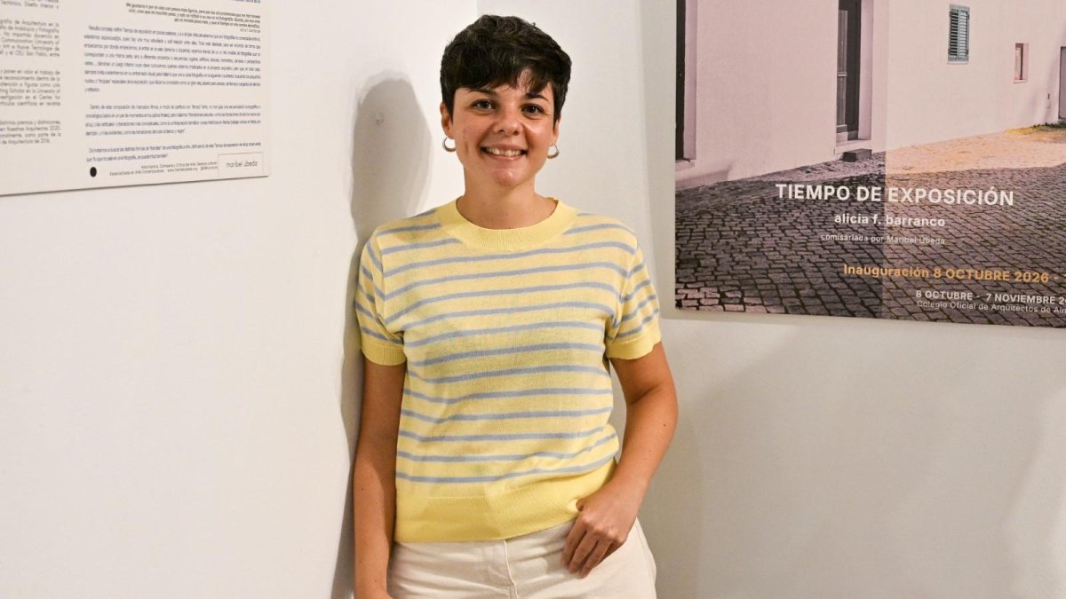Alicia F. Barranco, fotógrafa y arquitecta, presenta en el Colegio de Arquitectos hasta el 7 de noviembre la muestra ‘Tiempo de exposición’.