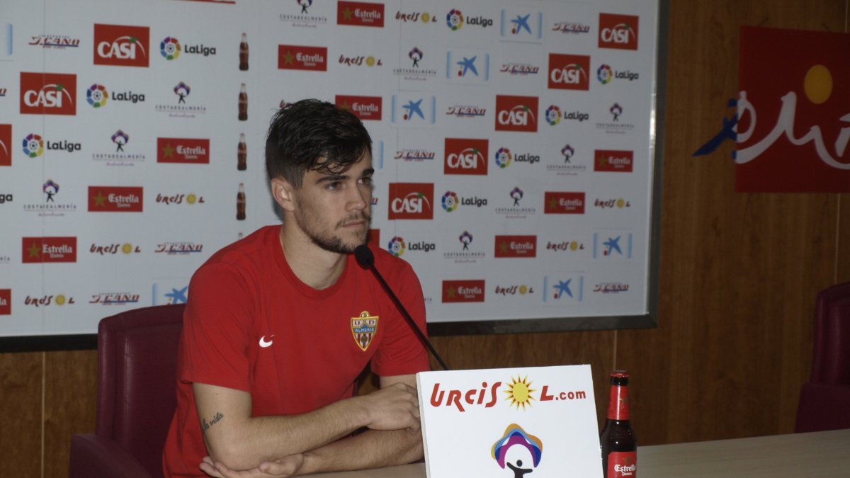 José Pozo en rueda de prensa.